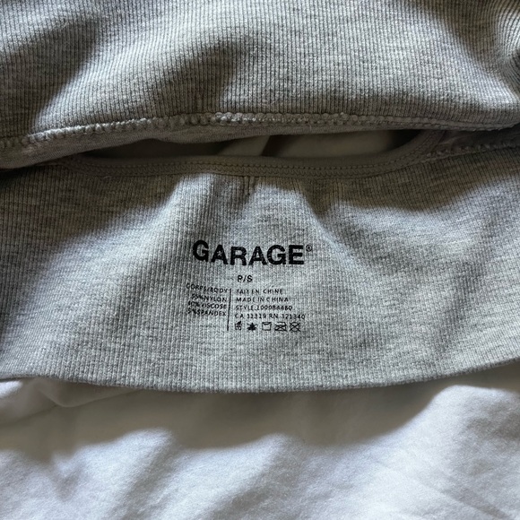 Garage Cropped Tank Top - Picture 3 of 3